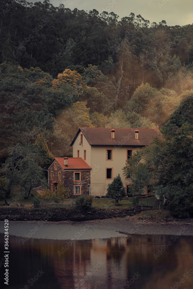 Fototapeta premium Hogar a escondidas.