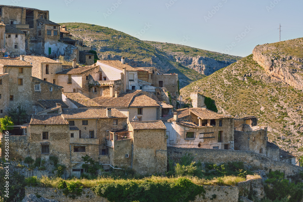 Picturesque Bocairent village, Spain