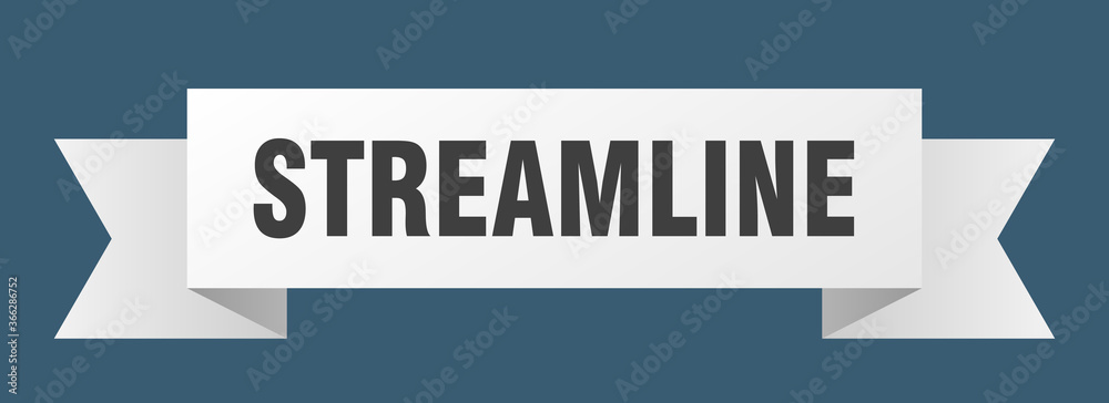 streamline ribbon. streamline paper band banner sign streamline ribbon. streamline paper band banner sign