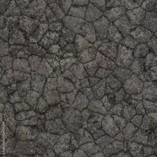 seamless medieval building stonewall texture