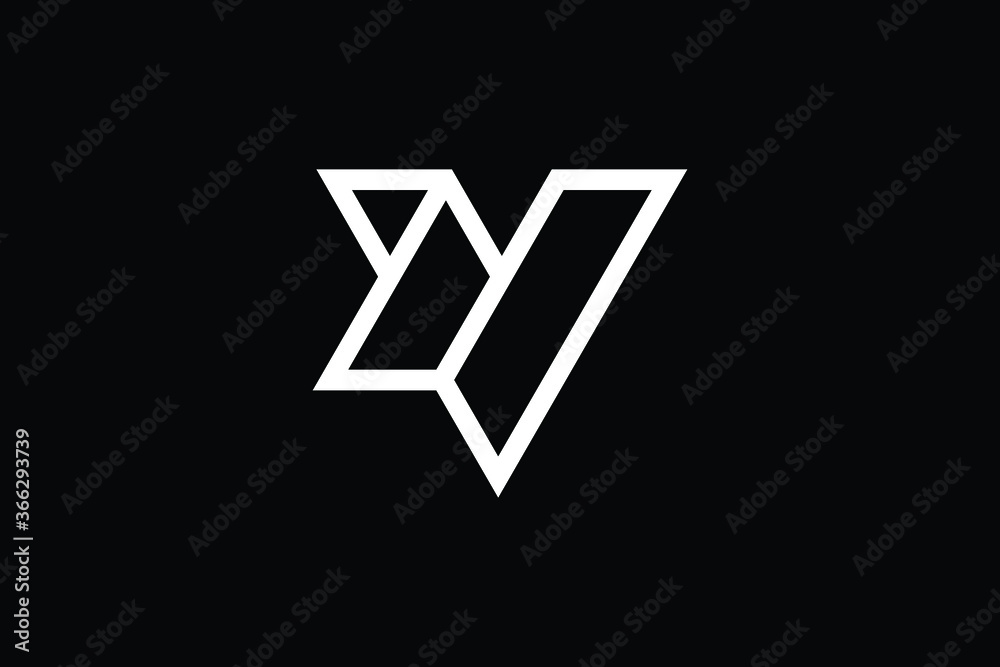 Minimal Innovative Initial VN logo and NV logo. Letter VN NV creative elegant Monogram. Premium Business logo icon. White color on black background Minimal Innovative Initial VN logo and NV logo. Letter VN NV creative elegant Monogram. Premium Business logo icon. White color on black background