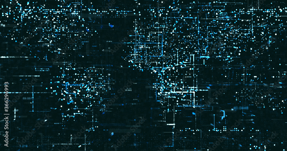 Abstract digital network data background, 3D rendering Abstract digital network data background, 3D rendering