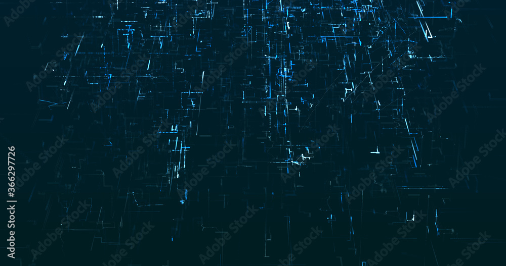 Abstract digital network data background, 3D rendering Abstract digital network data background, 3D rendering
