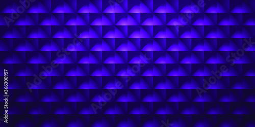 Dark black Geometric grid C...