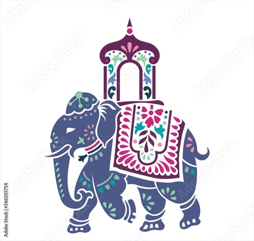 Elephant, festival , Jaipur, Royal Rajasthan, India, Asia	