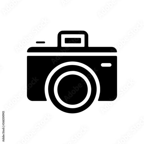 vector illusion icon of  Glyph Camera
