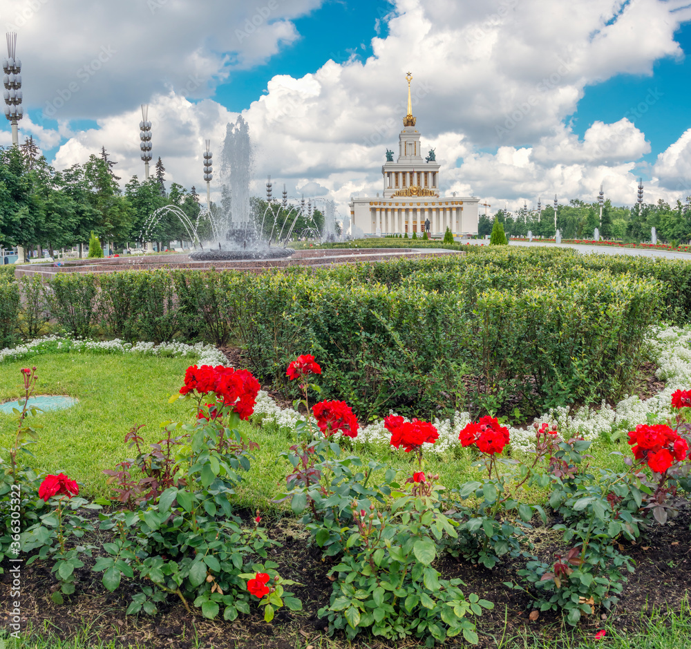 Sight of Moscow: Exhibition of achievements of the national economy of the USSR