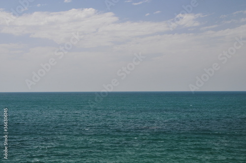 The Atlantic Ocean from Santa Catalina Fortress, Cádiz, Spain
