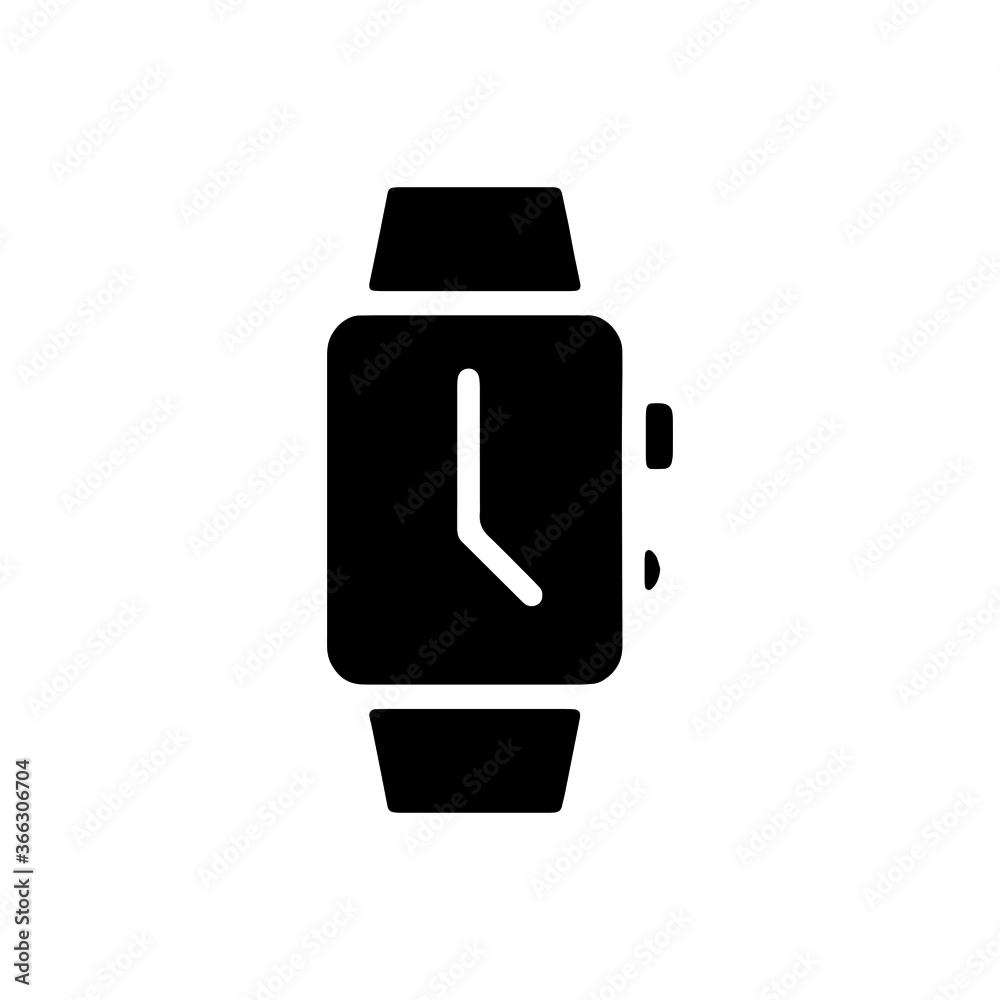 vector illusion icon of glyph Smart Watch vector illusion icon of glyph Smart Watch