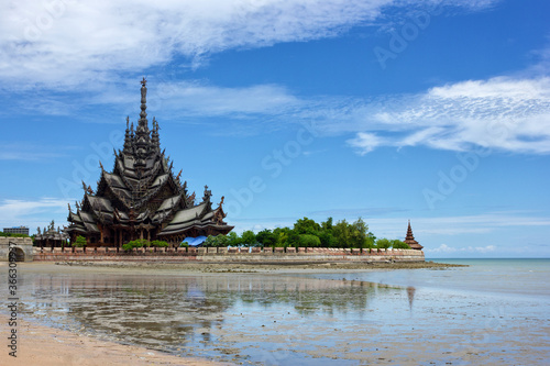 Sanctuary of Truth in Pattaya, Thailand.