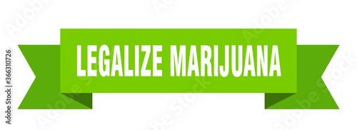 legalize marijuana ribbon. legalize marijuana paper band banner sign