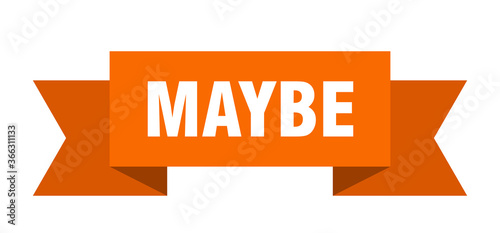 maybe ribbon. maybe paper band banner sign
