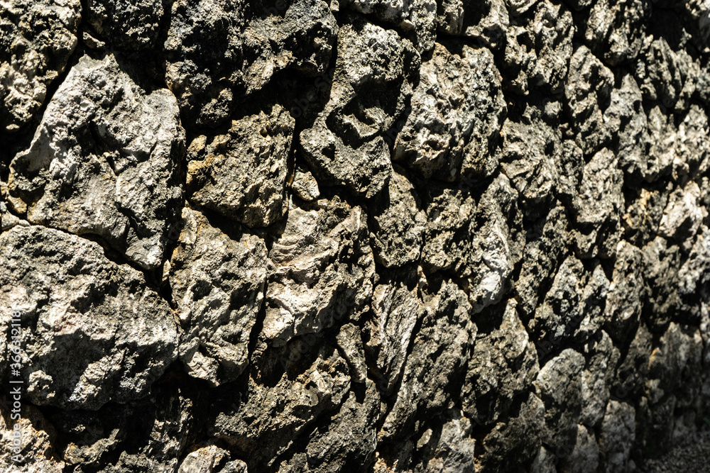 Obraz premium 沖縄 宮古島の石垣