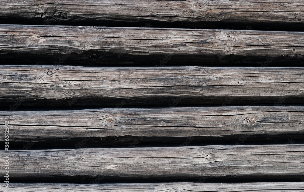 Old wooden wall of a rustic house with texture. Wood pattern background. Old wooden wall of a rustic house with texture. Wood pattern background.