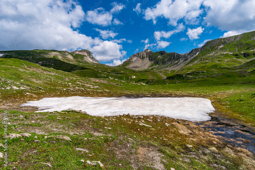 Fantastic hike in the Lechquellen Mountains in Vorarlberg Austria