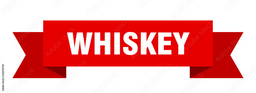 whiskey ribbon. whiskey paper band banner sign whiskey ribbon. whiskey paper band banner sign