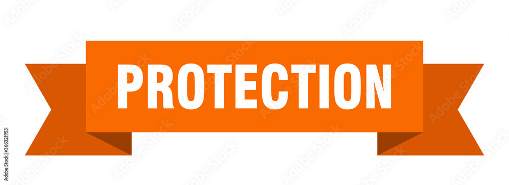 protection ribbon. protection paper band banner sign protection ribbon. protection paper band banner sign