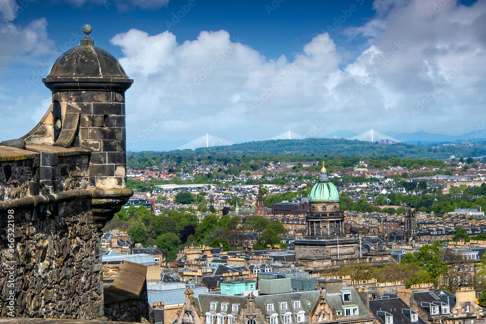 Scenic View of Edinburgh, Scotland