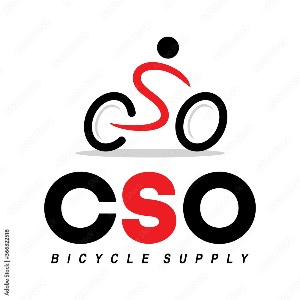 SYMBOL FOR THE CYCLIST AND BRAND GRAPHICS