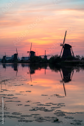 Kinderdijk, Netherlands - mei 2020