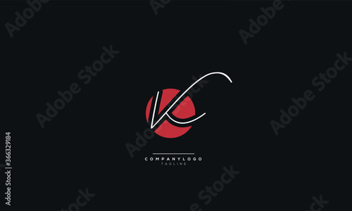 Letter K Business Logo Design Alphabet Icon Vector Symbol