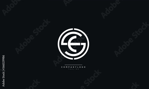 ESO Letter Business Logo Design Alphabet Icon Vector Symbol