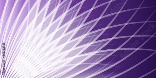 Simple purple violet white background wtih flat purple gradation and wavy lines pattern vector illustration design