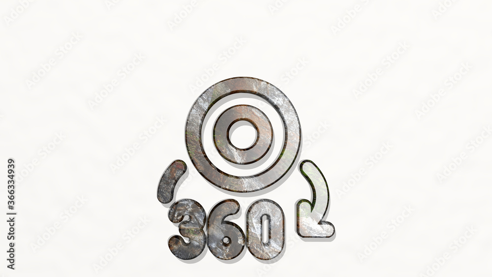 surveillance 360 camera made by 3D illustration of a shiny metallic sculpture on a wall with light background. security and cctv surveillance 360 camera made by 3D illustration of a shiny metallic sculpture on a wall with light background. security and cctv