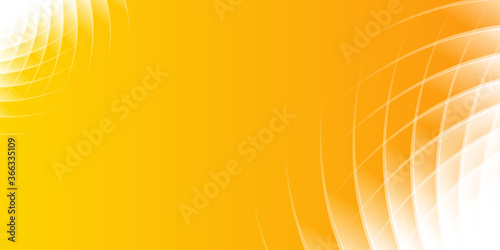 Abstract modern orange yellow white curve wave lines background vector illustration presentation design. Suit for business, corporate, institution, conference, party, festive, seminar, and talks.