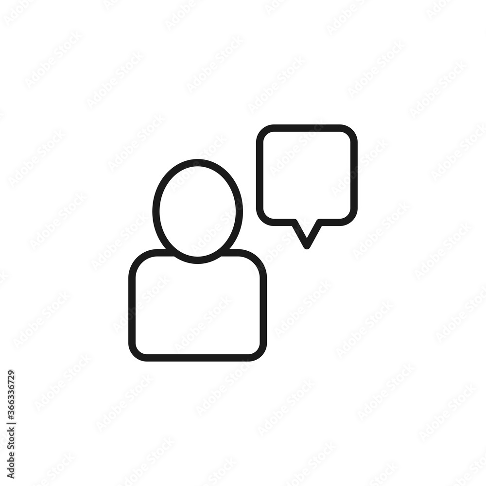 Speech bubble icon. Conversation symbol modern, simple, vector, icon for website design, mobile app, ui. Vector Illustration Speech bubble icon. Conversation symbol modern, simple, vector, icon for website design, mobile app, ui. Vector Illustration