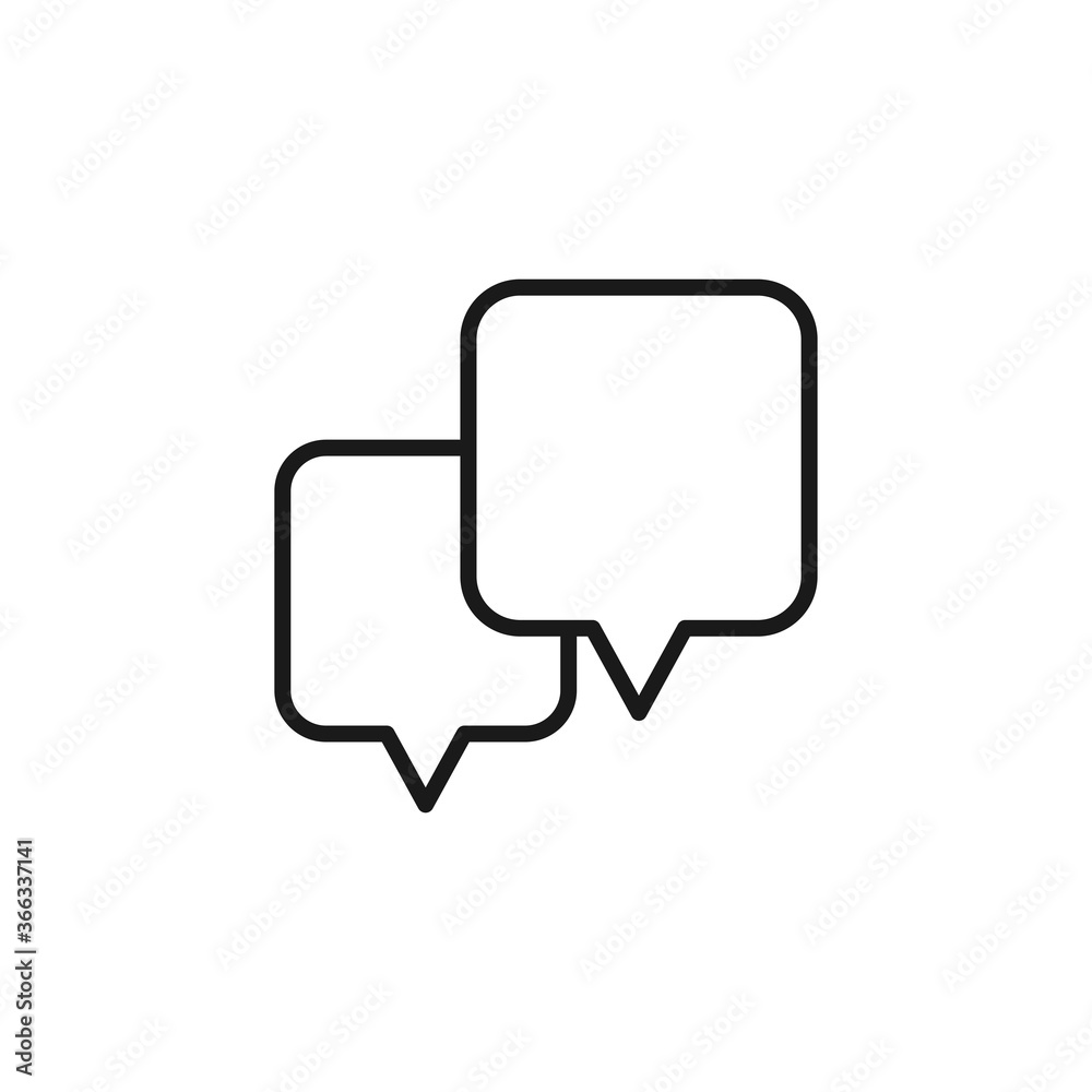 Speech bubble icon. Chatting symbol modern, simple, vector, icon for website design, mobile app, ui. Vector Illustration Speech bubble icon. Chatting symbol modern, simple, vector, icon for website design, mobile app, ui. Vector Illustration