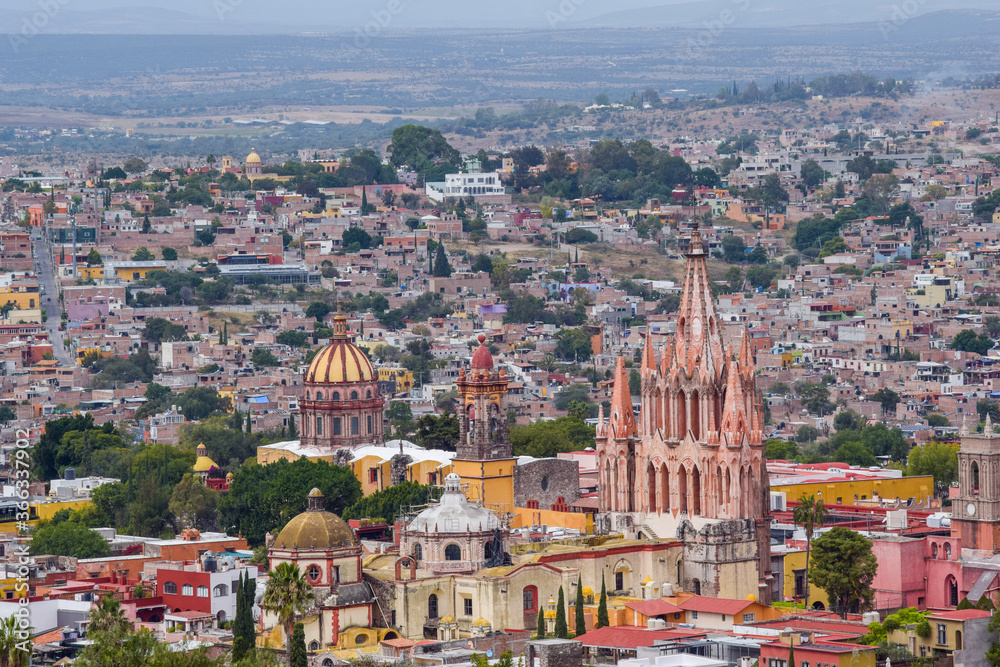 San Miguel de Allende vista panorámica 