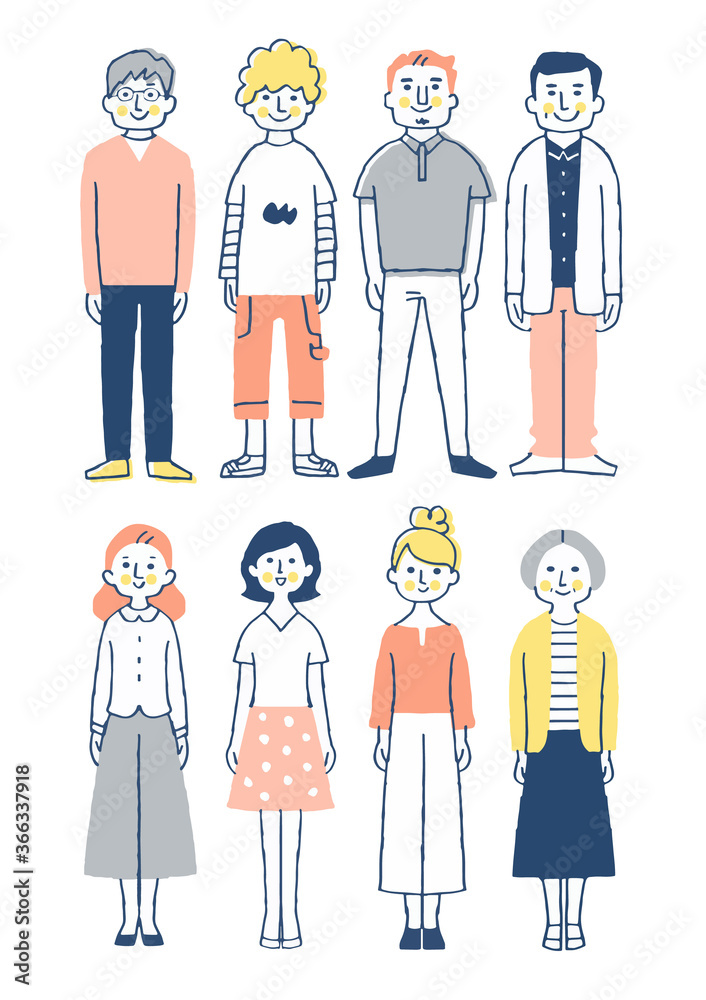 様々な人物 セット 様々な人物 セット