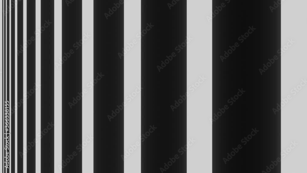 Barcodes up and down lines expand animated background