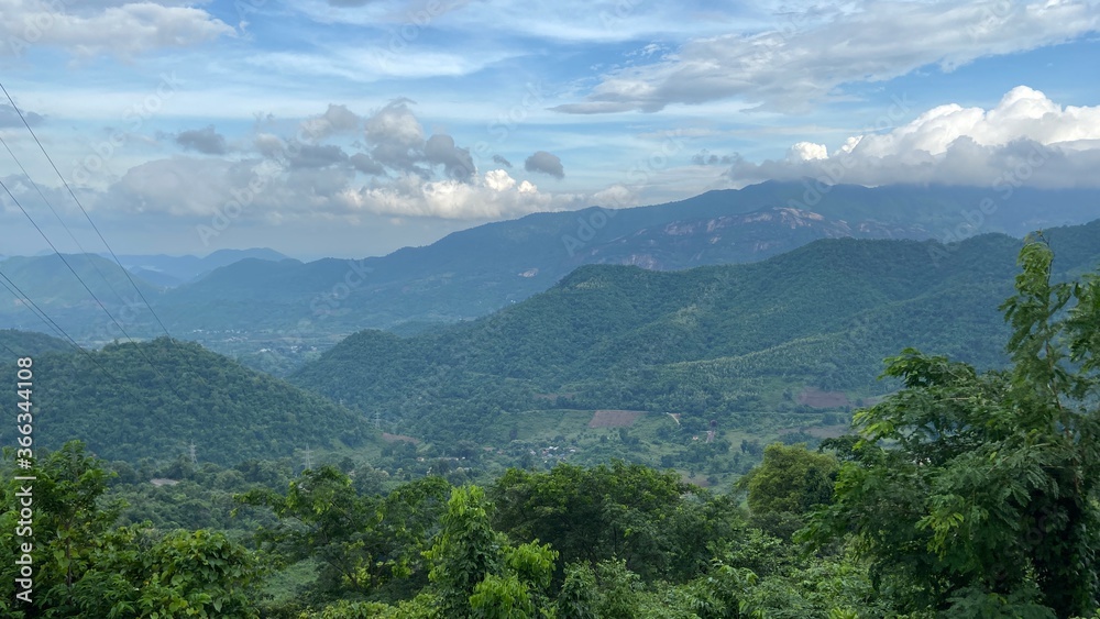 mountain landscape with clouds mountain landscape with clouds