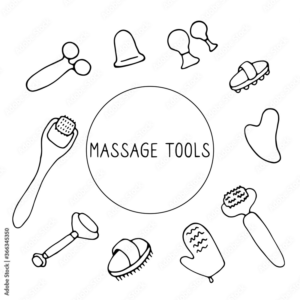 Body massage tools clearance equipment