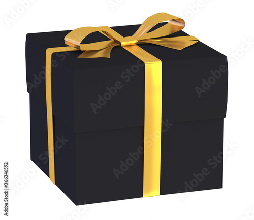 Gift box isolated on white