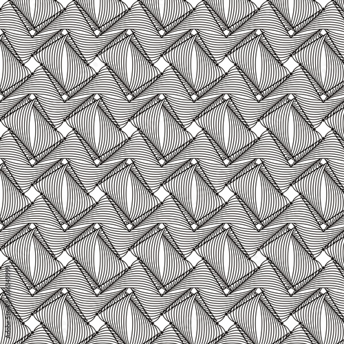 textura con líneas curvas negras