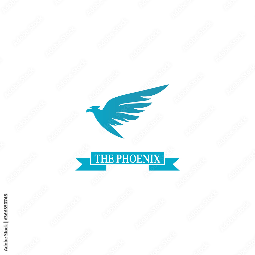 Obraz premium Falcon Logo Template vector