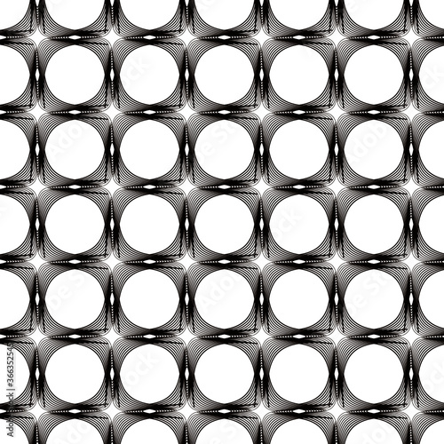textura con líneas curvas negras