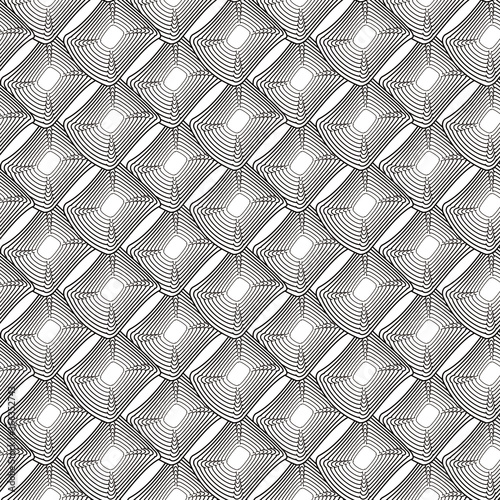 textura con líneas curvas negras