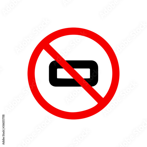 vector illusion icon of prohibited Stand with red circle on glyph icon Free Download vector illusion icon of prohibited Stand with red circle on glyph icon - GFXLoad