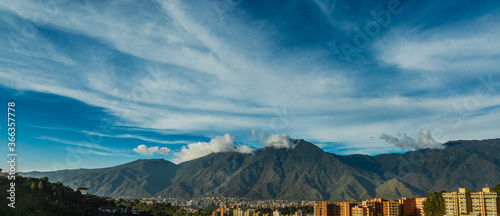 Panorámica de la ciudad de Caracas Venezuela