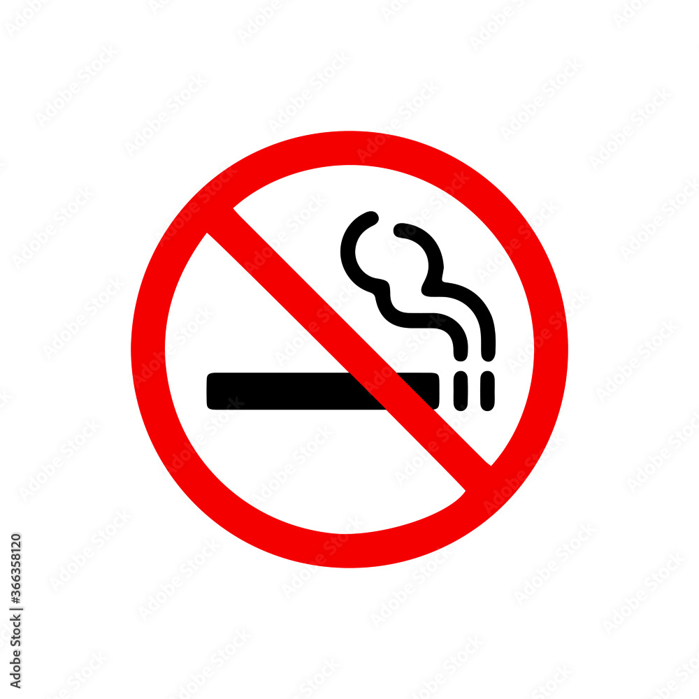 vector illusion icon of prohibited Cigarette with red circle on glyph icon vector illusion icon of prohibited Cigarette with red circle on glyph icon