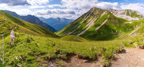 Fantastic hike in the Lechquellen Mountains in Vorarlberg Austria