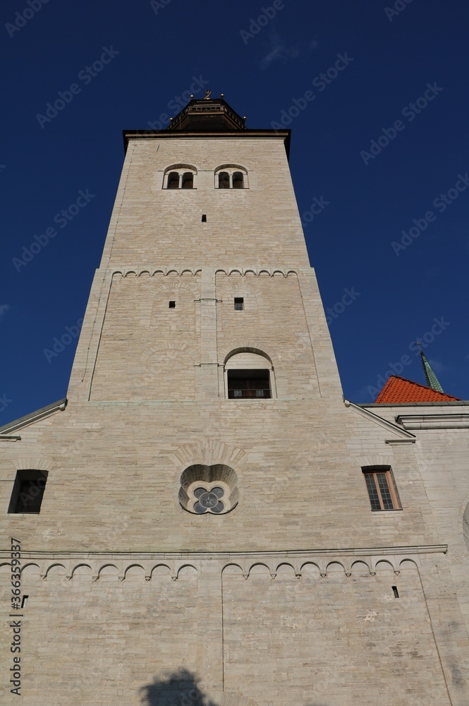 Visby Cathedral in Visby on Gotland, Sweden Visby Cathedral in Visby on Gotland, Sweden