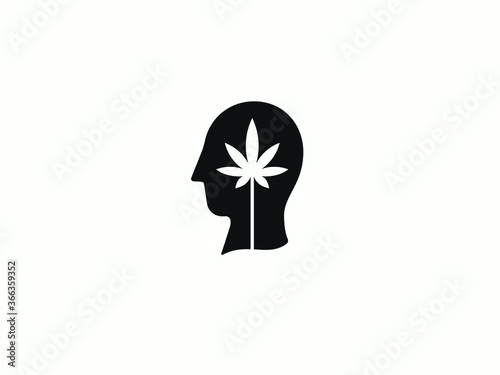 Hemp Head vector illustration for any use