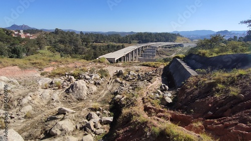 Fototapeta obra parada
