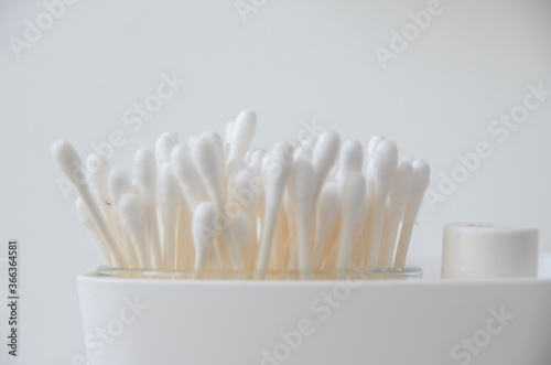 cotton swabs in a box