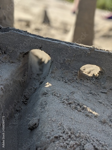 Bridge made of sand
